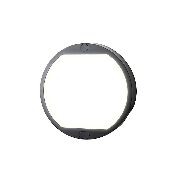 Applique murale Mur LED intégrée 420lm 7W IP44 OPP noir