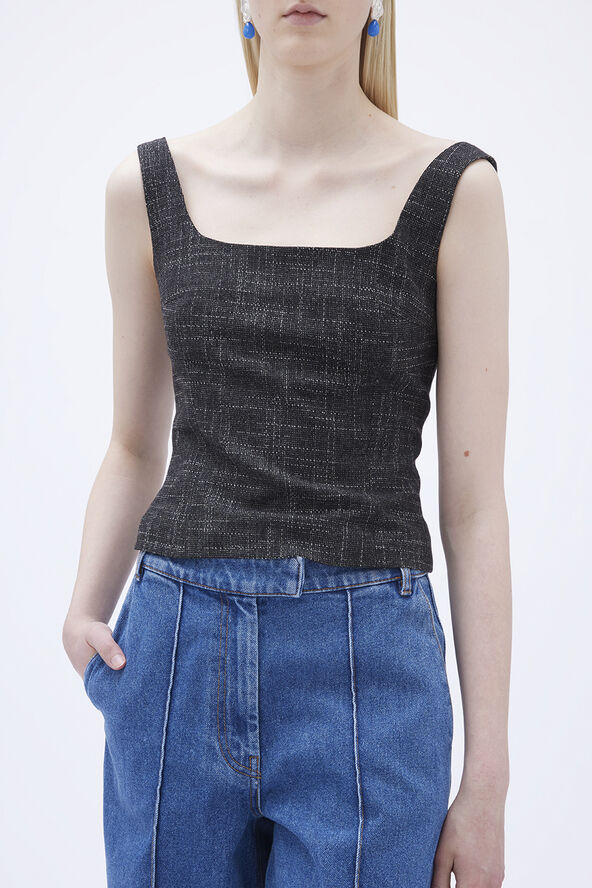 REMAIN Cocoon Denim Pants Bright cobalt
