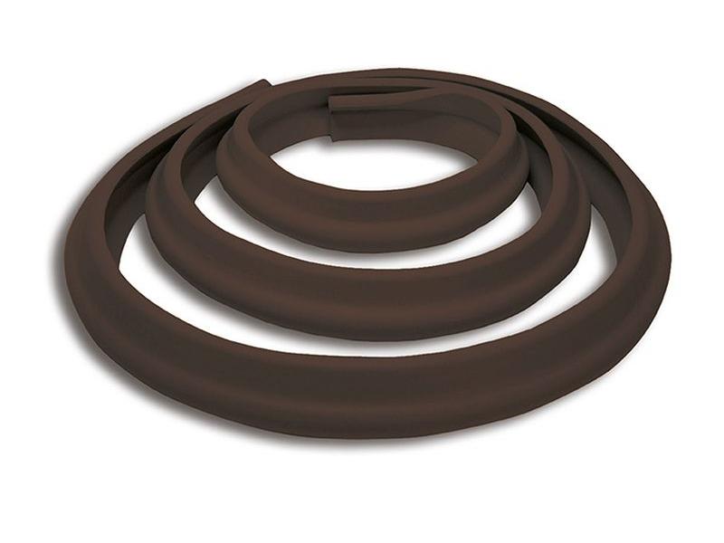DREAMBABY Kantenschutz Schaumstoff 2m 1 Stück, Braun Weicher Schaumstoff Kantenschutz in Braun