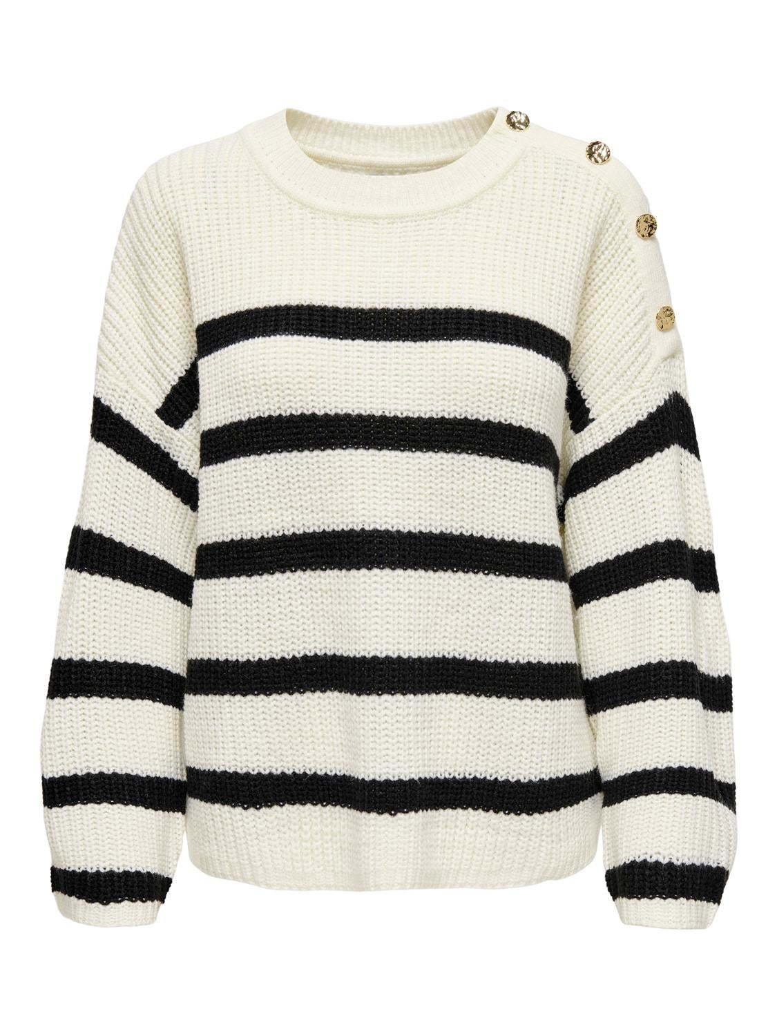 JDYJUSTY Strickpullover Eggnog