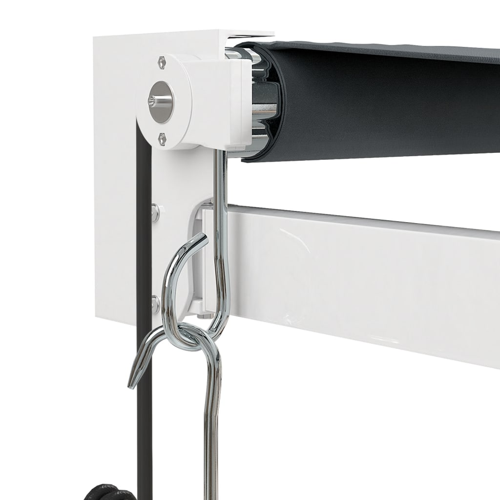 Auvent rétractable automatique anthracite 4,5x3 m