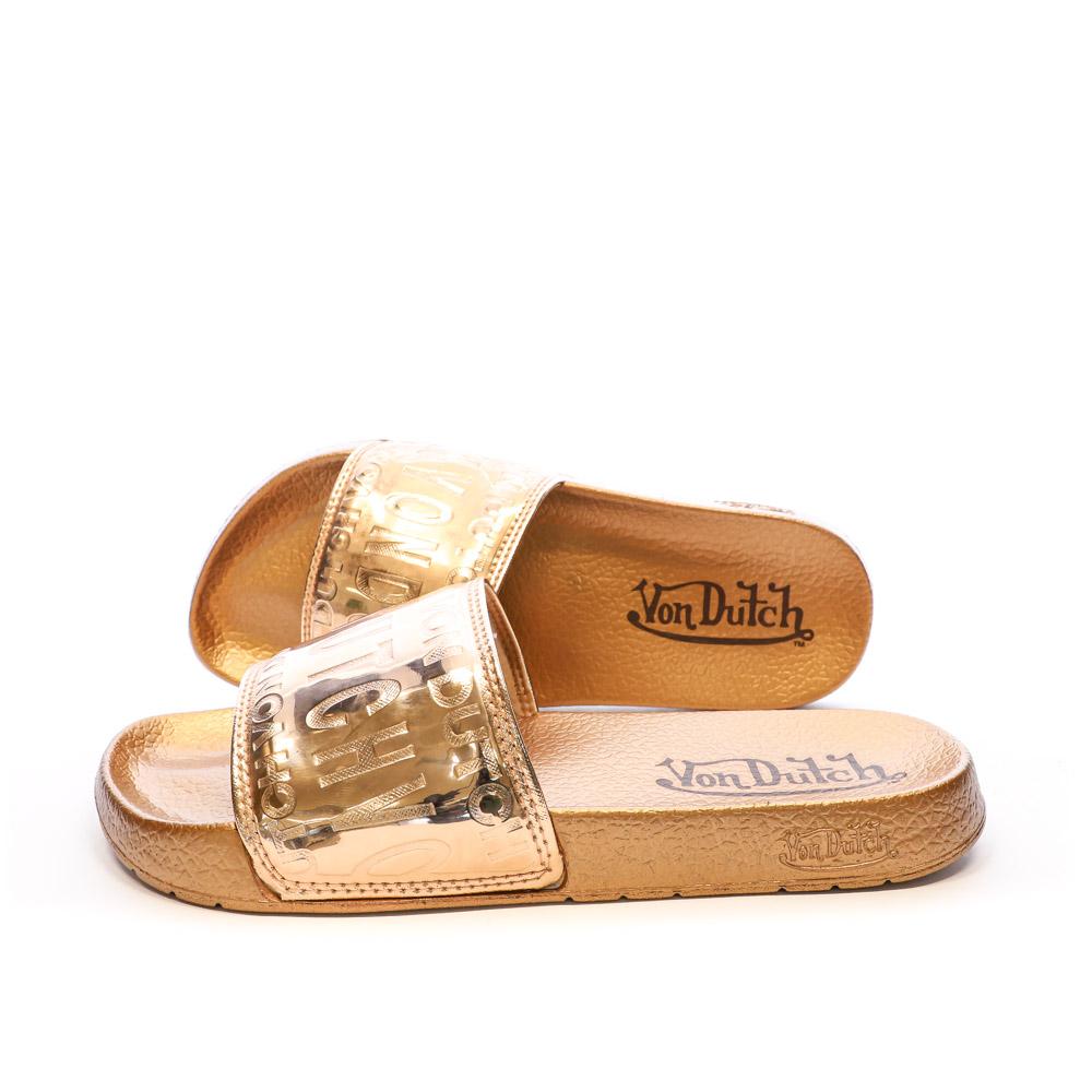 Von Dutch Claquettes Rose Gold Femme Von Dutch 912262
