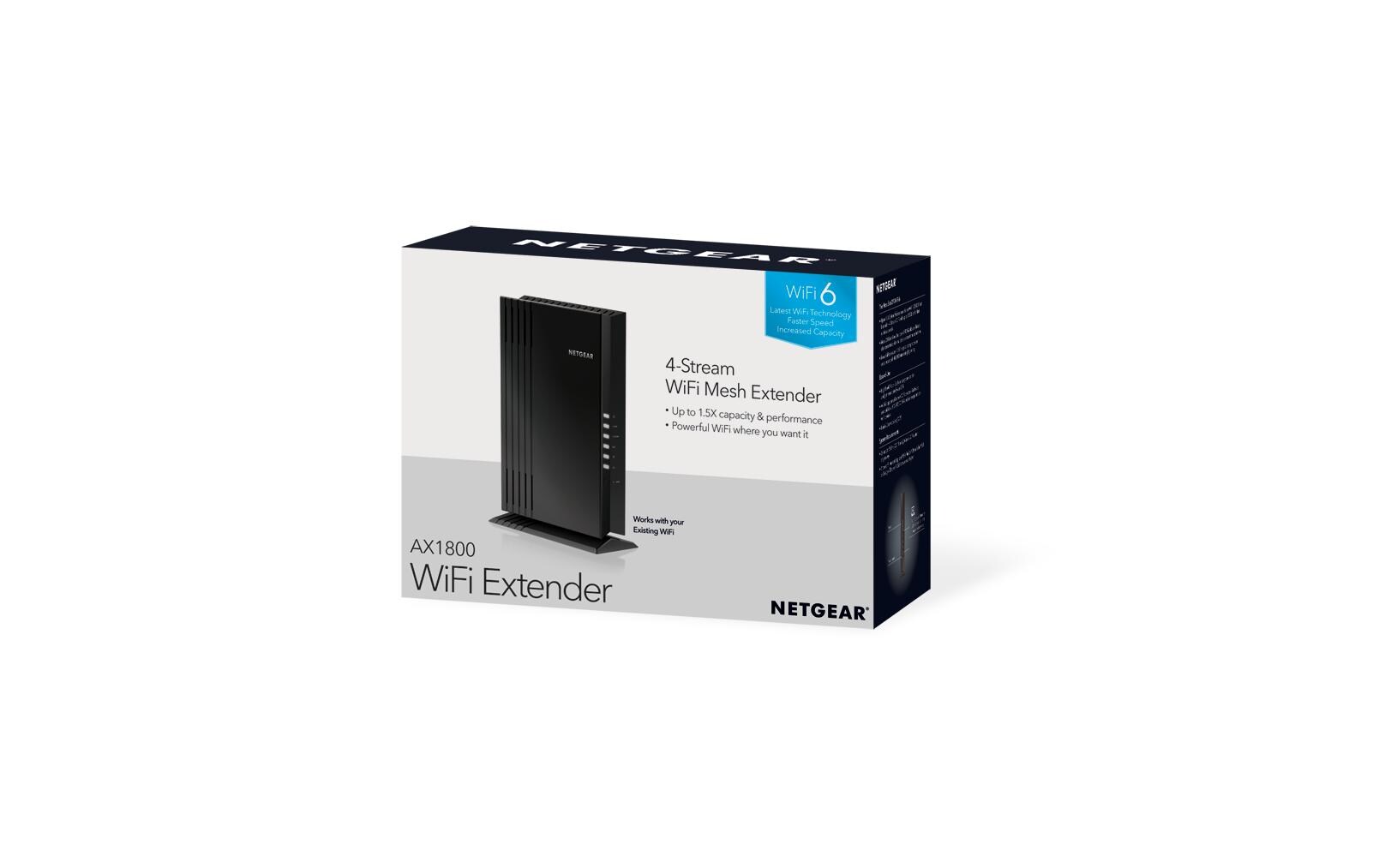 WLAN-Mesh-Repeater EAX20-100EUS<br>WI-FI 6 Repeater 4-Stream Wi-Fi 6 Mesh Repeater