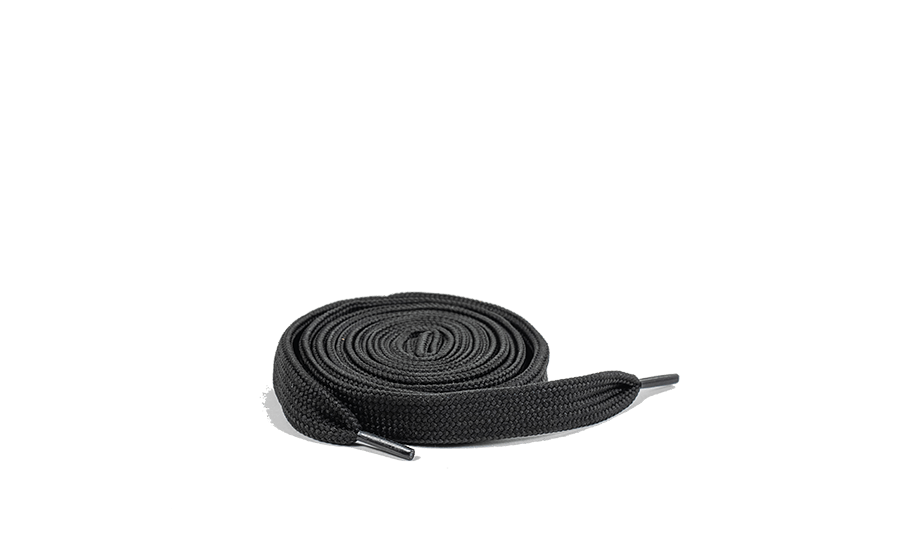 Slaace Fat Flat Laces Black - 48h Delivery