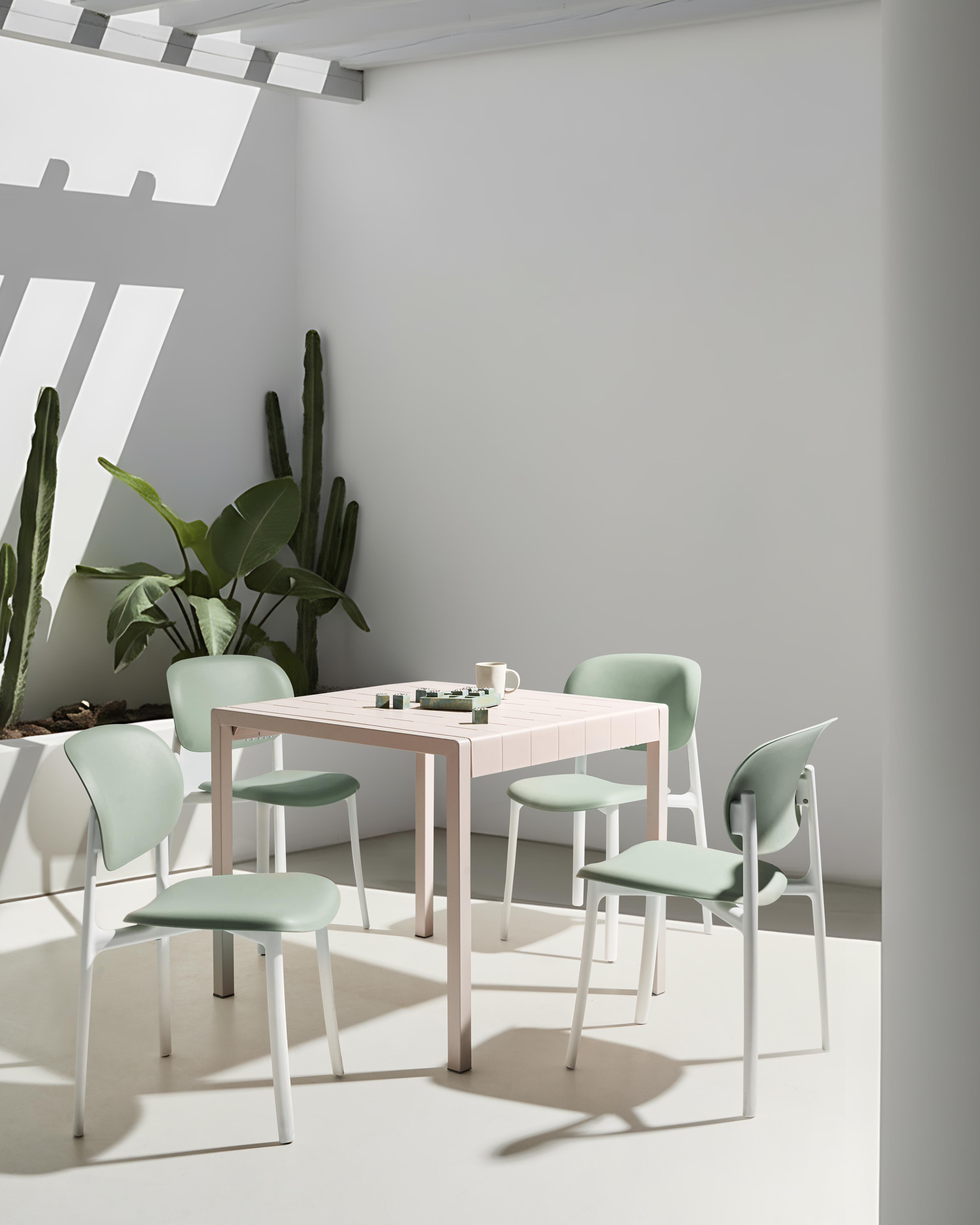 Set van 4 tuinstoelen MUSANO Groen