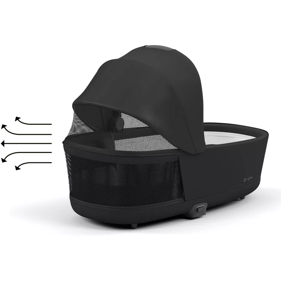 cybex PLATINUM Kinderwagenaufsatz Priam 4 Lux  Carry Cot Sepia Black