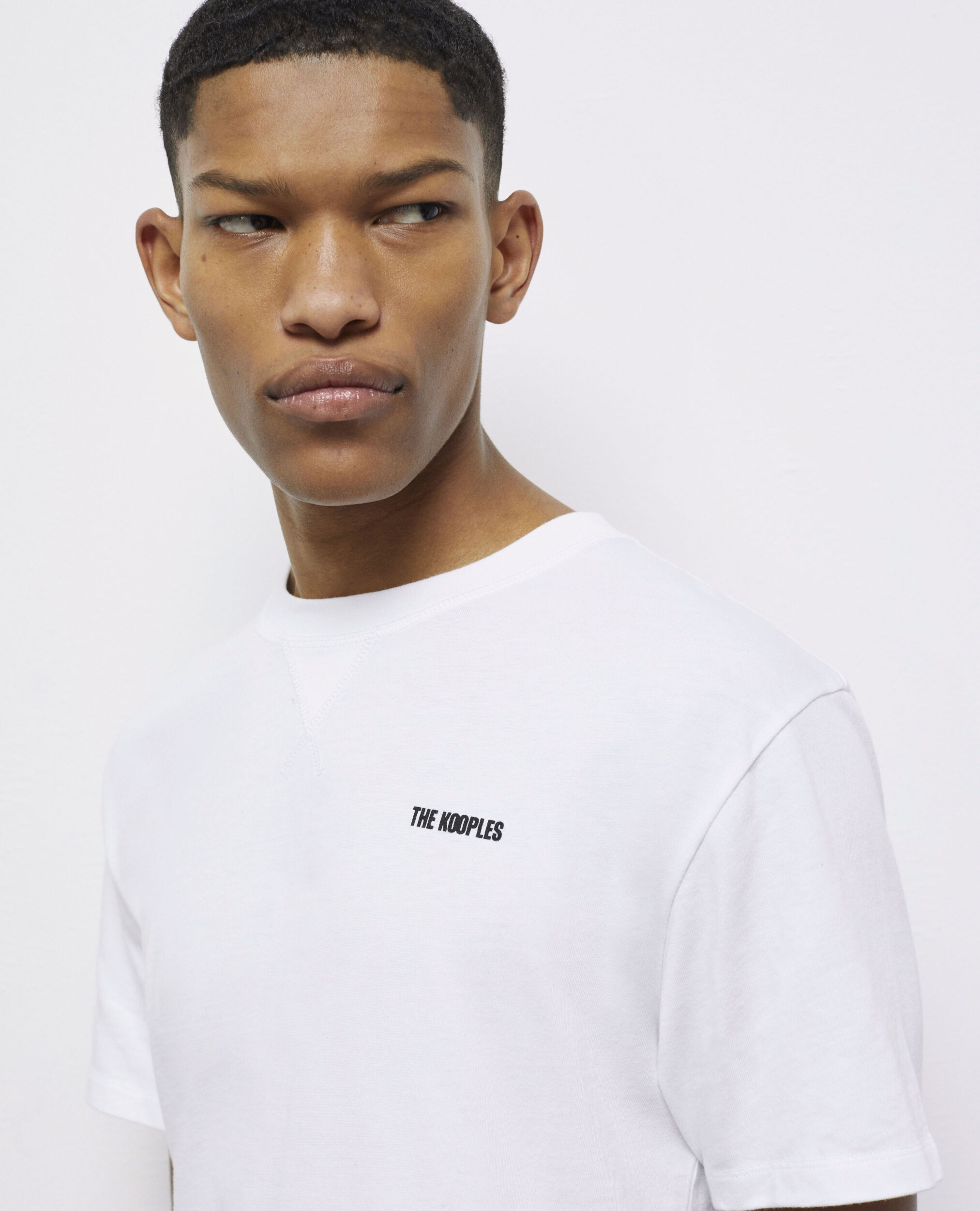 T-shirt logo The Kooples blanc