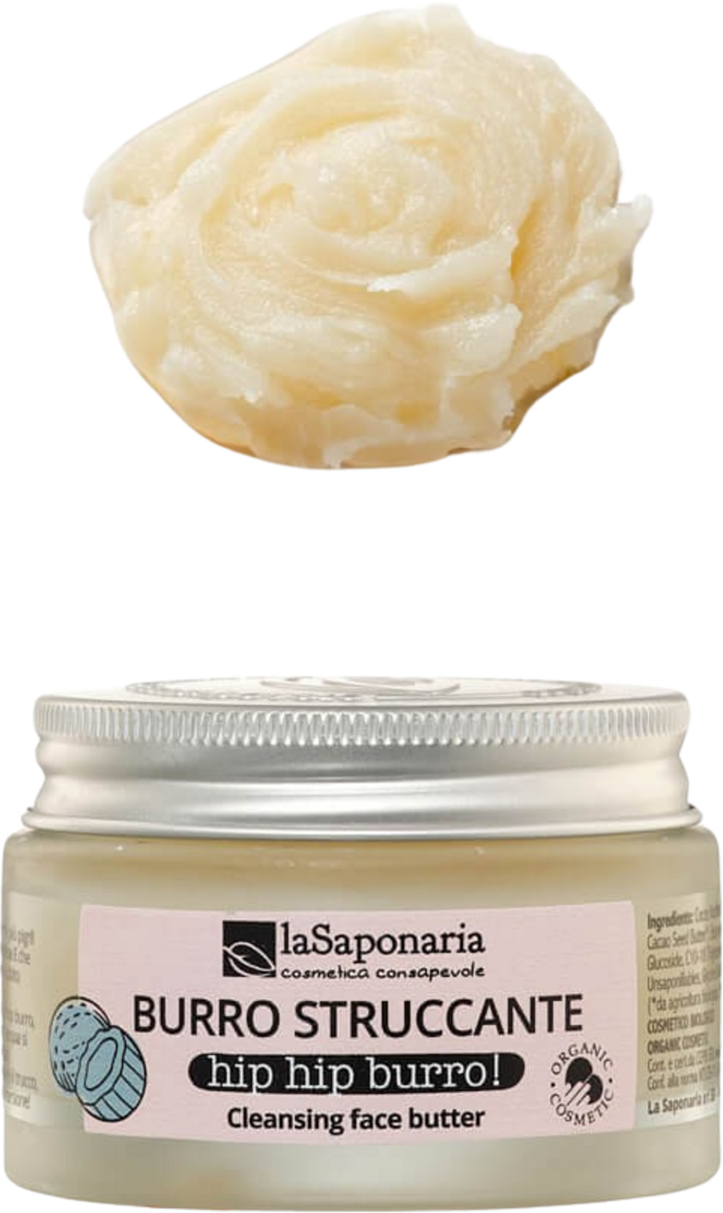La Saponaria  Abschminkbutter Hip Hip Burro, 45 ml