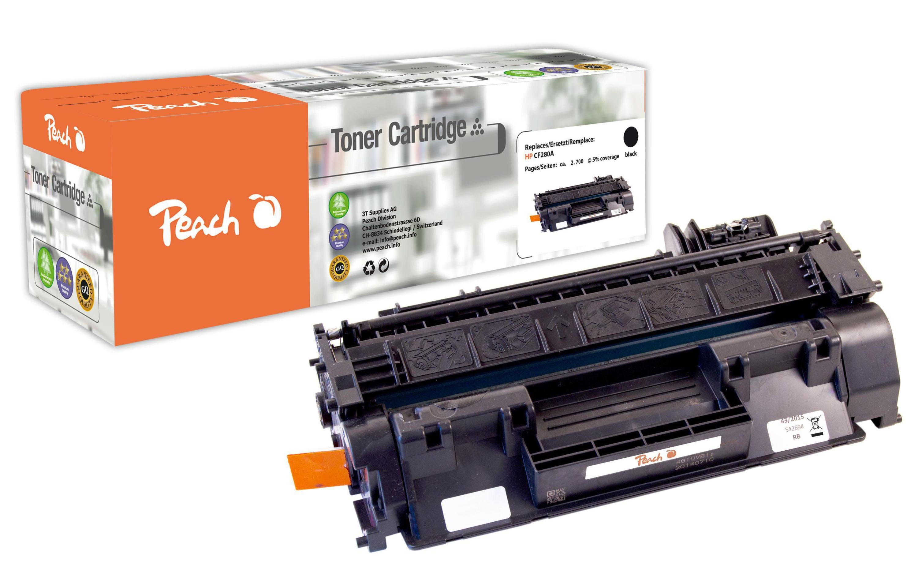Toner HP Nr. 80A (CF280A) BlackToner, schwarz