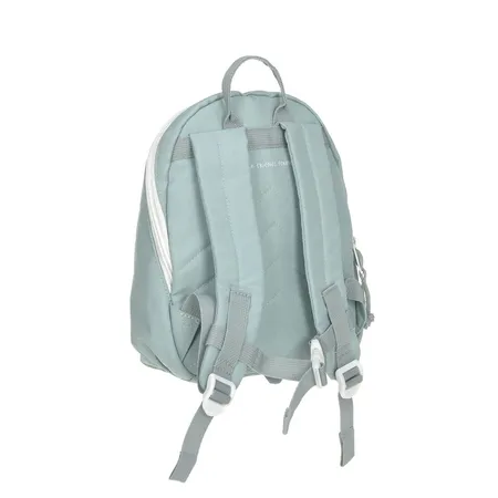 Lässig Kindergartenrucksack Tiny - Pinguin, Hellblau