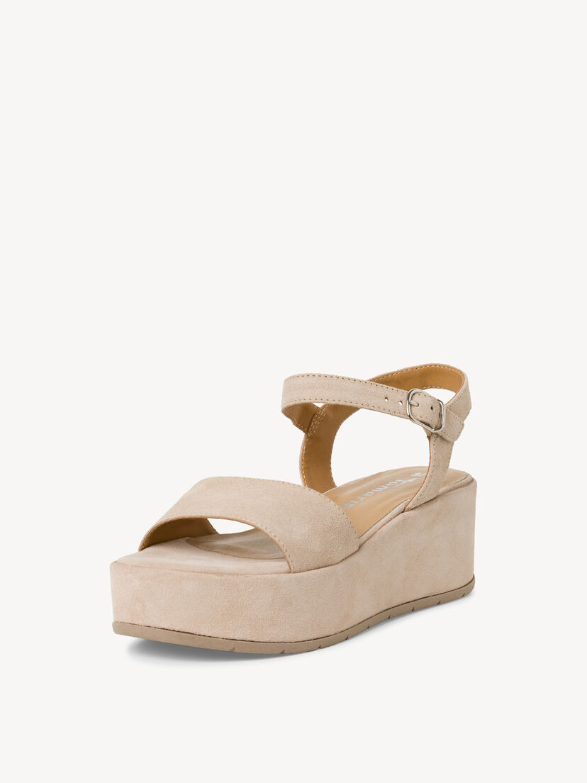 Leren Sandaaltje - beige