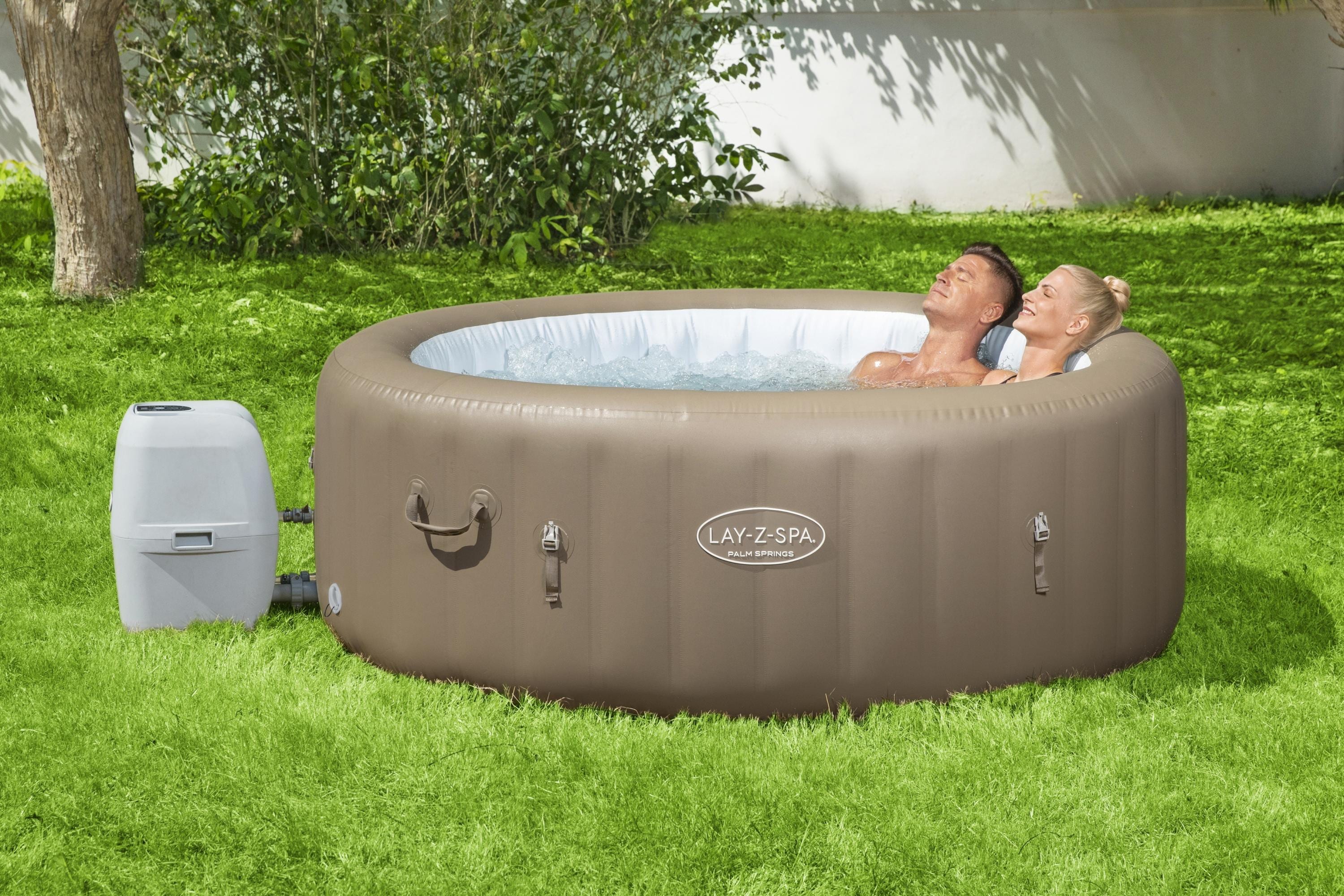 Bestway® LAY-Z-SPA® Whirlpool Palm Springs AirJet™ Ø 196 x 71 cm, rund