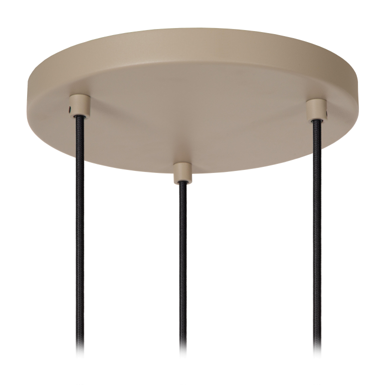 Lucide Evora 3 cluster hanglamp rond zwart