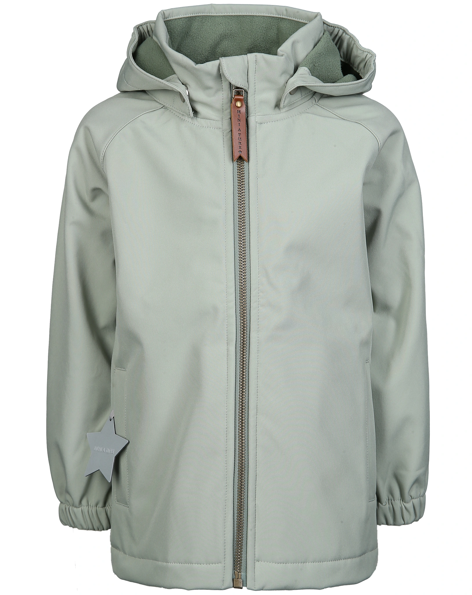 Softshelljacke MATADEN mit Innenfleece in seagrass