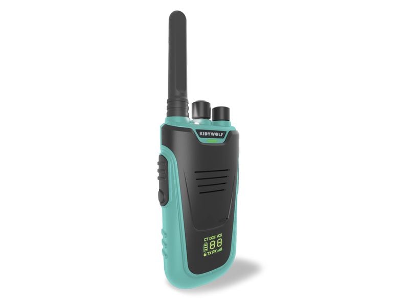Kidywolf Walkie-Talkies mit Taschenlampe hellblau/rosa Walkie-Talkies mit Taschenlampe