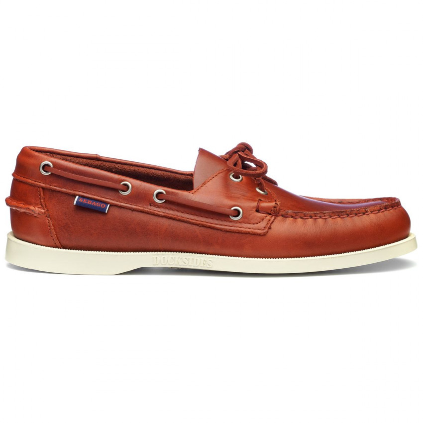 DOCKSIDES PORTLAND WAXED Dark Red