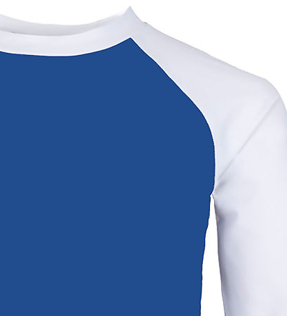 Petit Crabe Badeshirt - Raglan - UV50+ - Sapphire/White