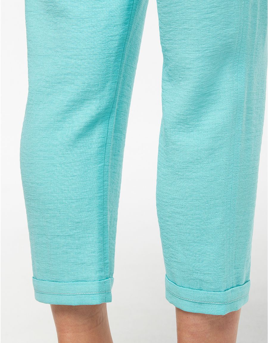 Pantacourt chic turquoise