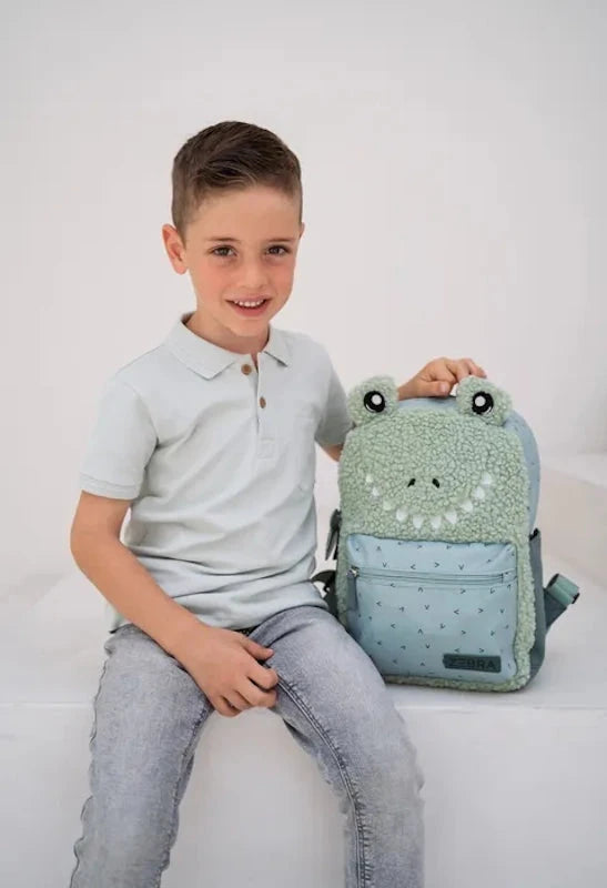 Zebra Trends Kinderrugzak M Buddies Groen