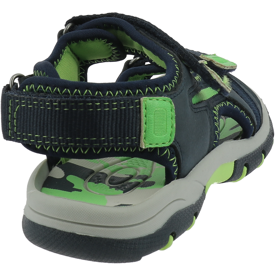 Be Mega Sandale navy-lime