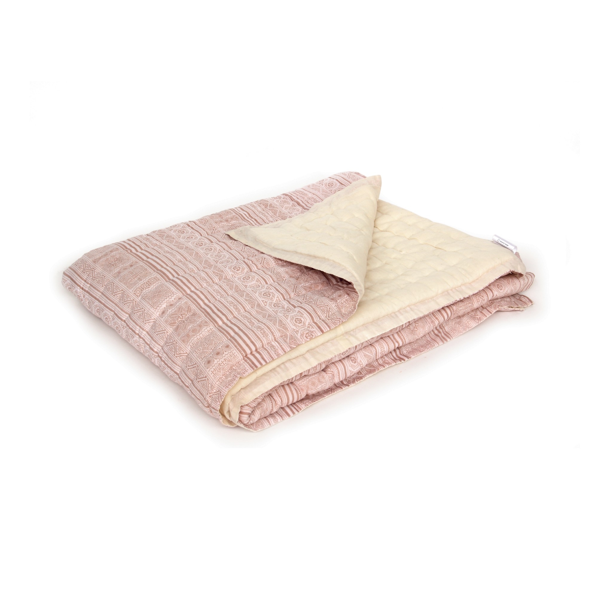 Quilt 'Tobierre', natur, beige, T 220 cm, B 270 cm von fischer's lagerhaus
