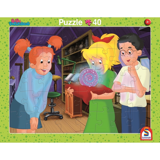 Rahmenpuzzle - Bibi Blocksberg - Freunde - 2er Set