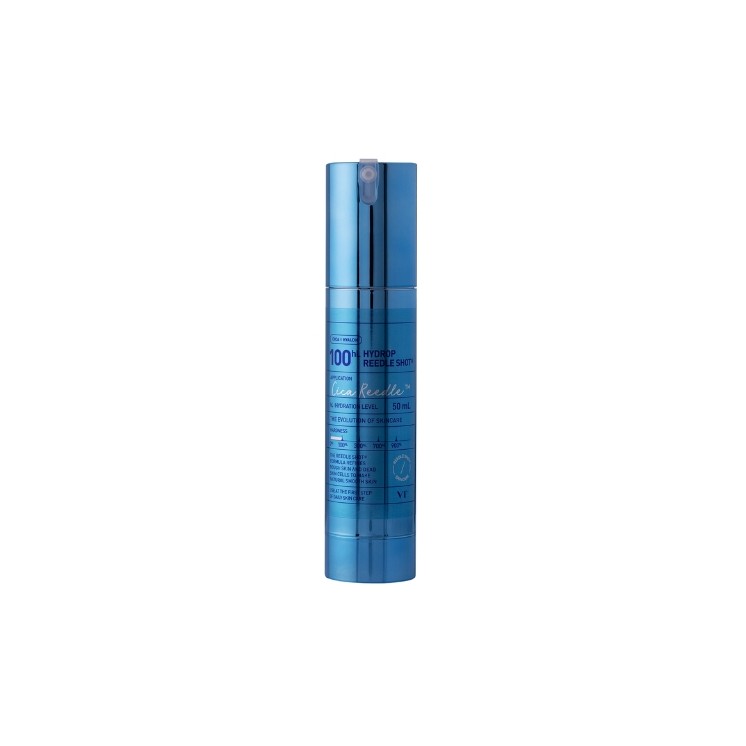 VT Cosmetics Hydrop Reedle Shot 100hL Feuchtigkeitsspendender Mikronadel- Booster , 50 ml