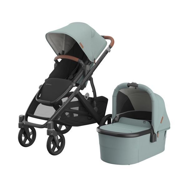 UPPAbaby VISTA V3 Kinderwagen 4-in-1 - Dillan | Joolz X Maxi-Cosi Pebble 360 Pro 2 Autostoeltje | Maxi-Cosi FamilyFix 360 Pro
