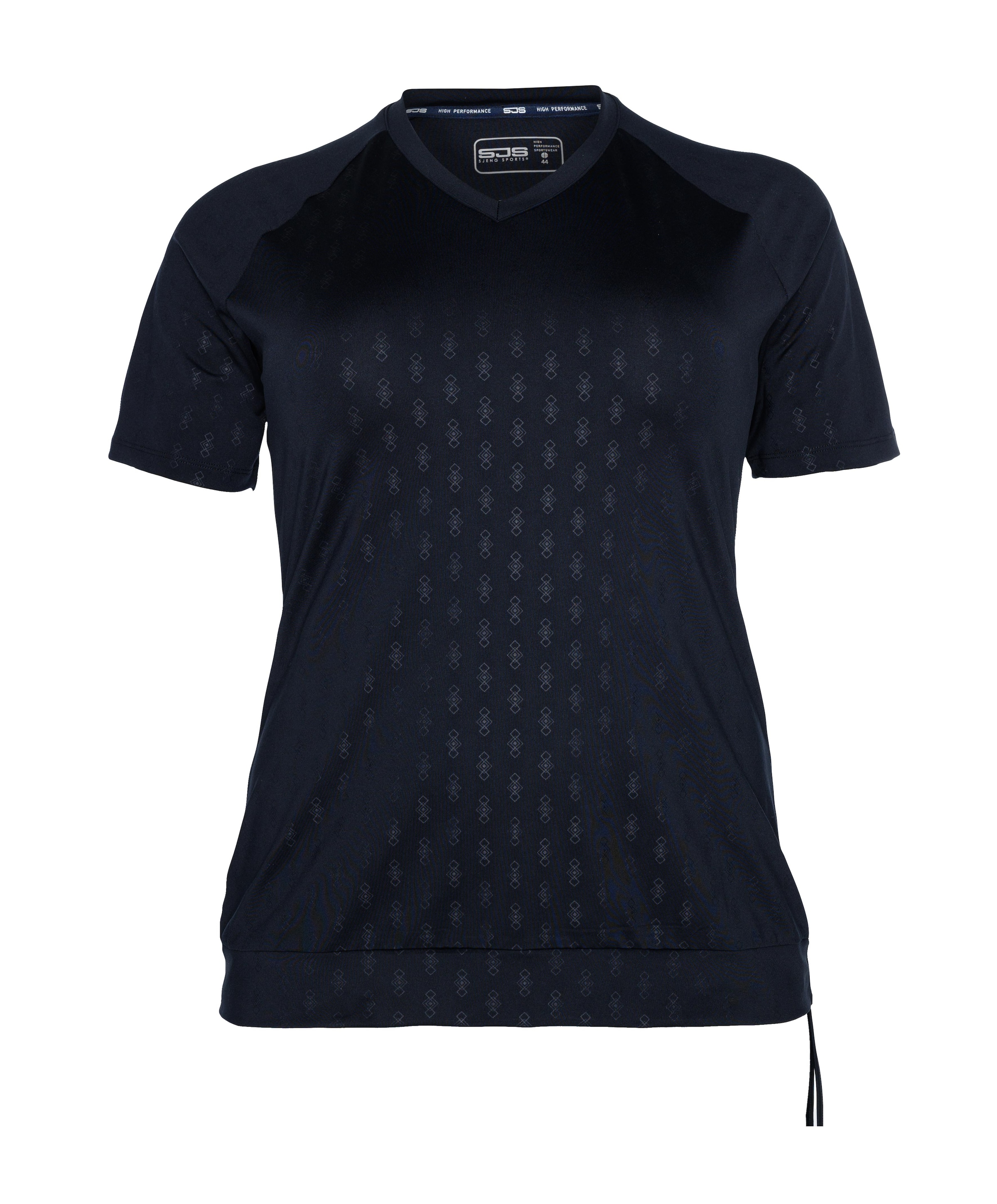 Sjeng Sports Dames plussize t-shirt blauw