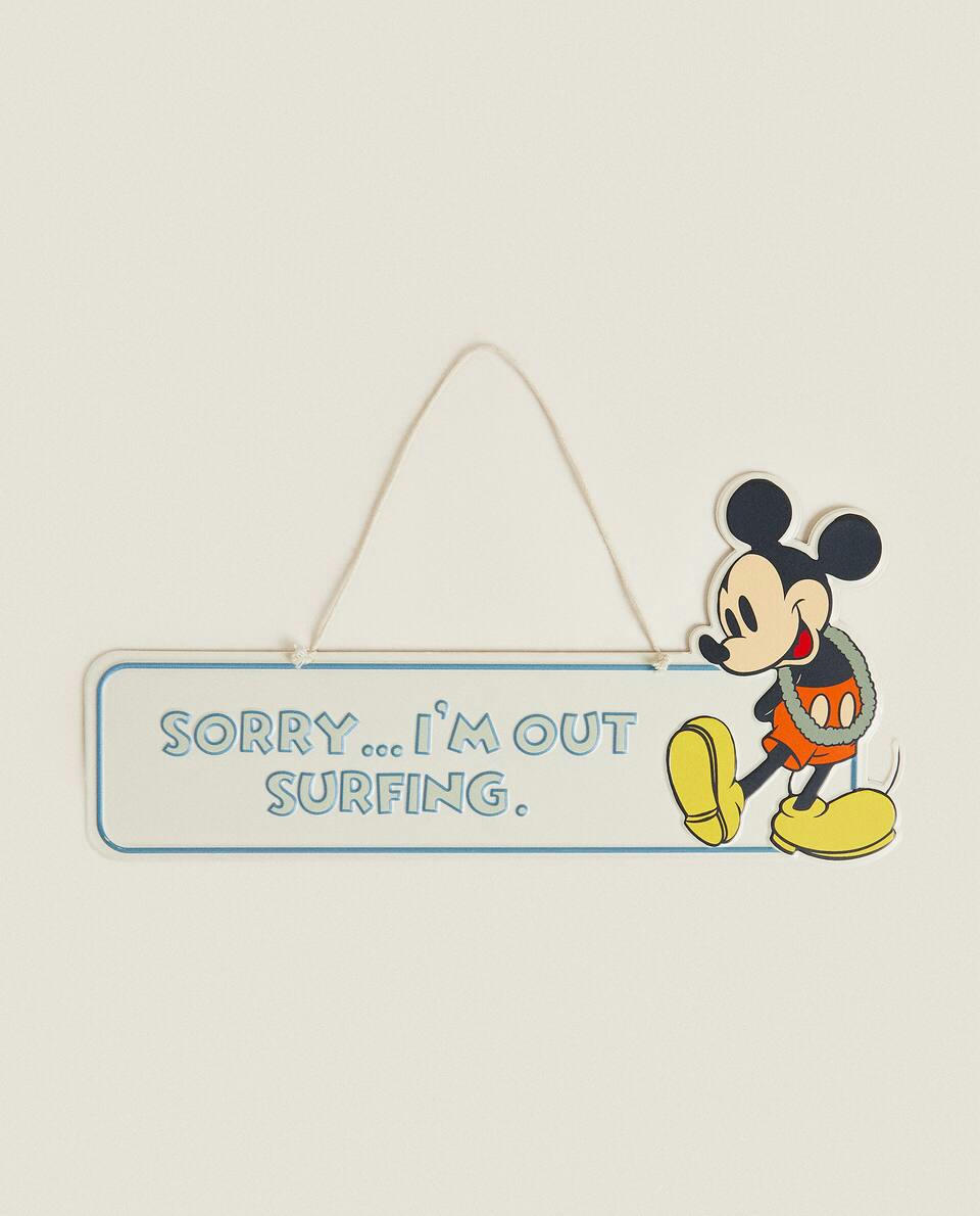 Placa de porta do Mickey Mouse da Disney
