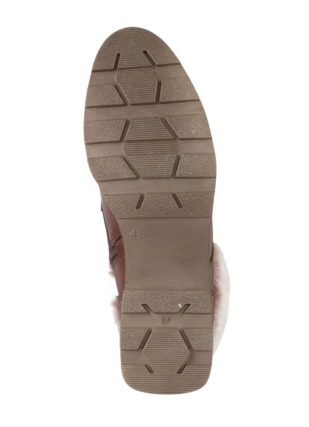 ELENA EDEN Stiefelette mit flauschigem Plüsch-Kragen