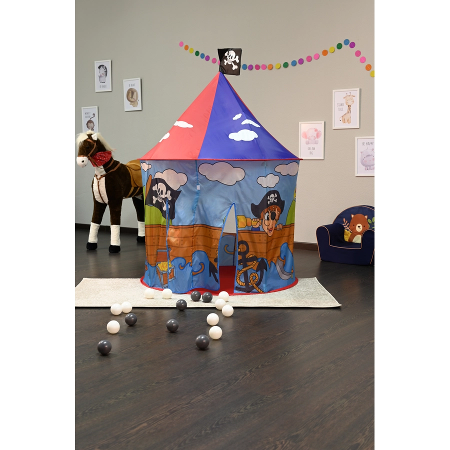 knorr toys® Spielzelt Pirat rot