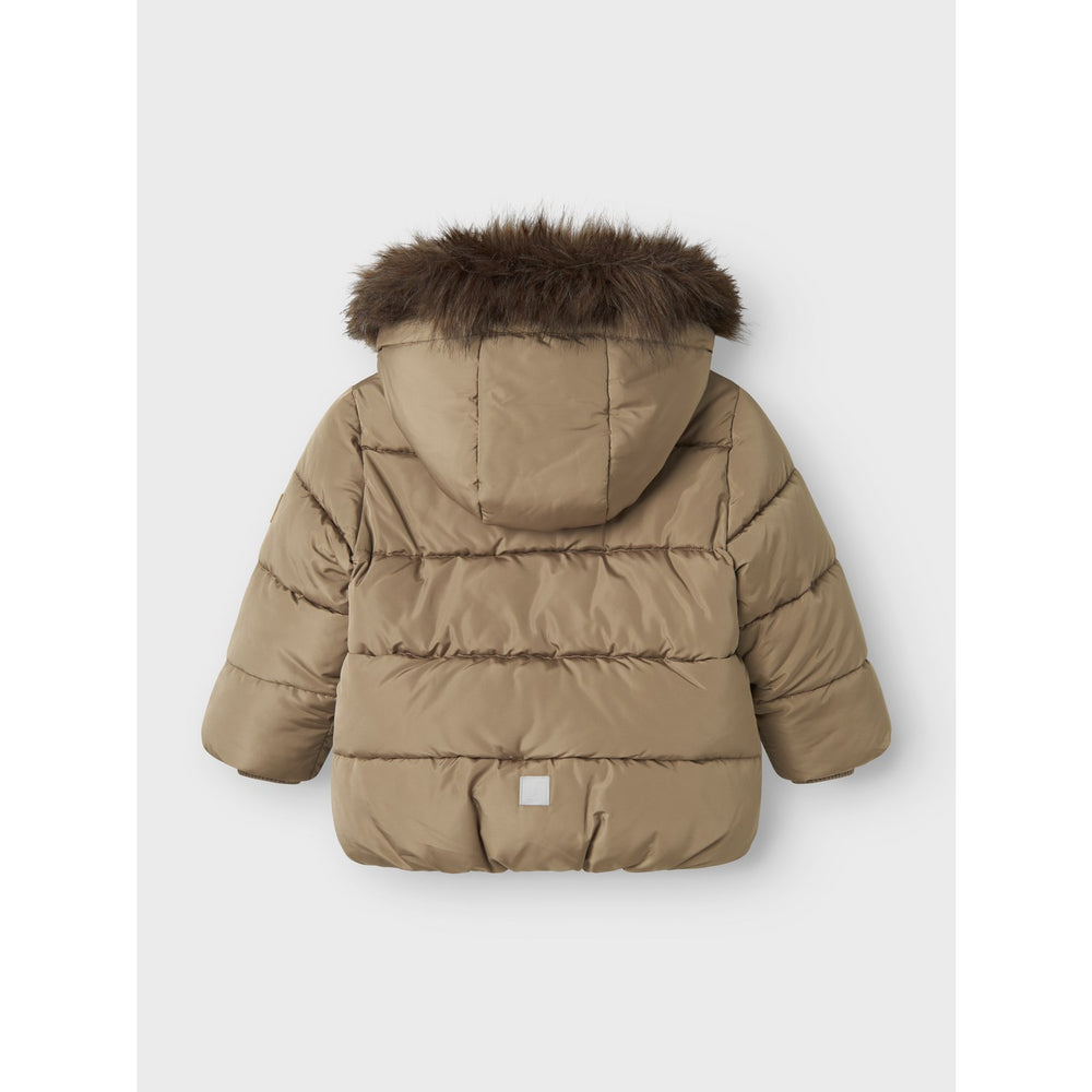 Køb Name It Timber Wolf Nmmmathew Puffer Jacket1
