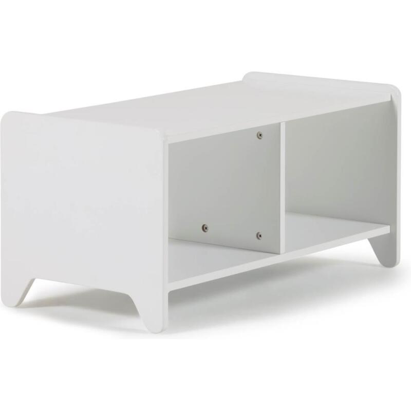 Meuble de rangement Nunila MDF blanc 78 cm