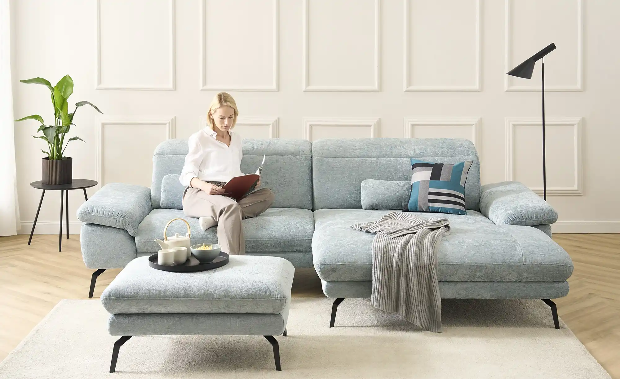 Ecksofa mit Funktion