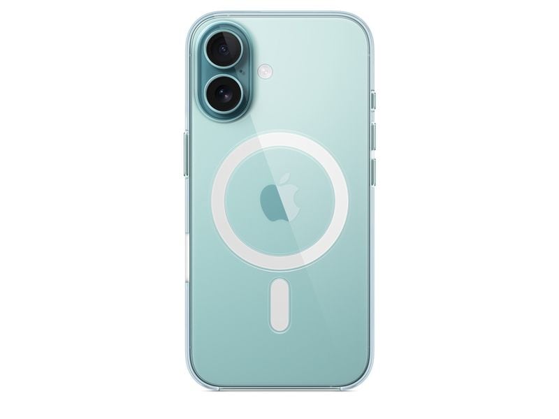 Apple Clear Case MagSafe iPhone 16 Transparentes Backcover für das  Apple iPhone 16