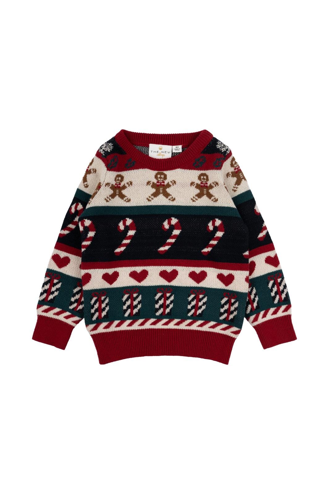 The New Siblings Tnsholiday Jacquard Pullover TNS5907