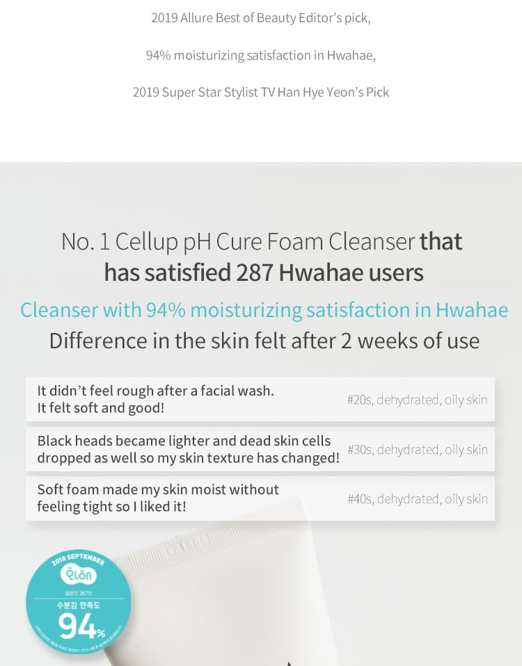LAGOM - Cellup pH Cure Foam Cleanser Mini