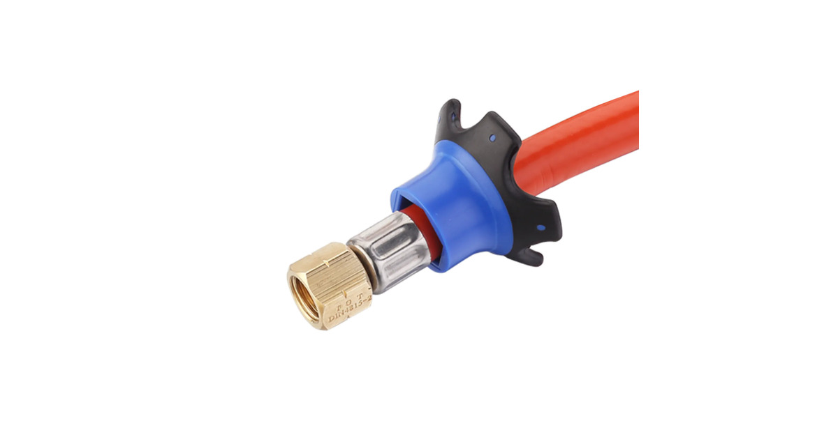 CadacDrukregelaar Schroefcartridges  (1/4” LH BSP, 30mBar, met 85 cm gasslang)