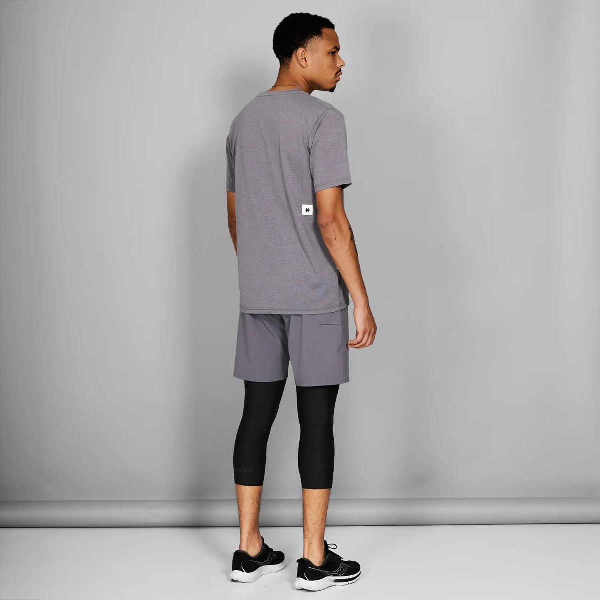 Saysky Motion Shorts 8'' Grey
