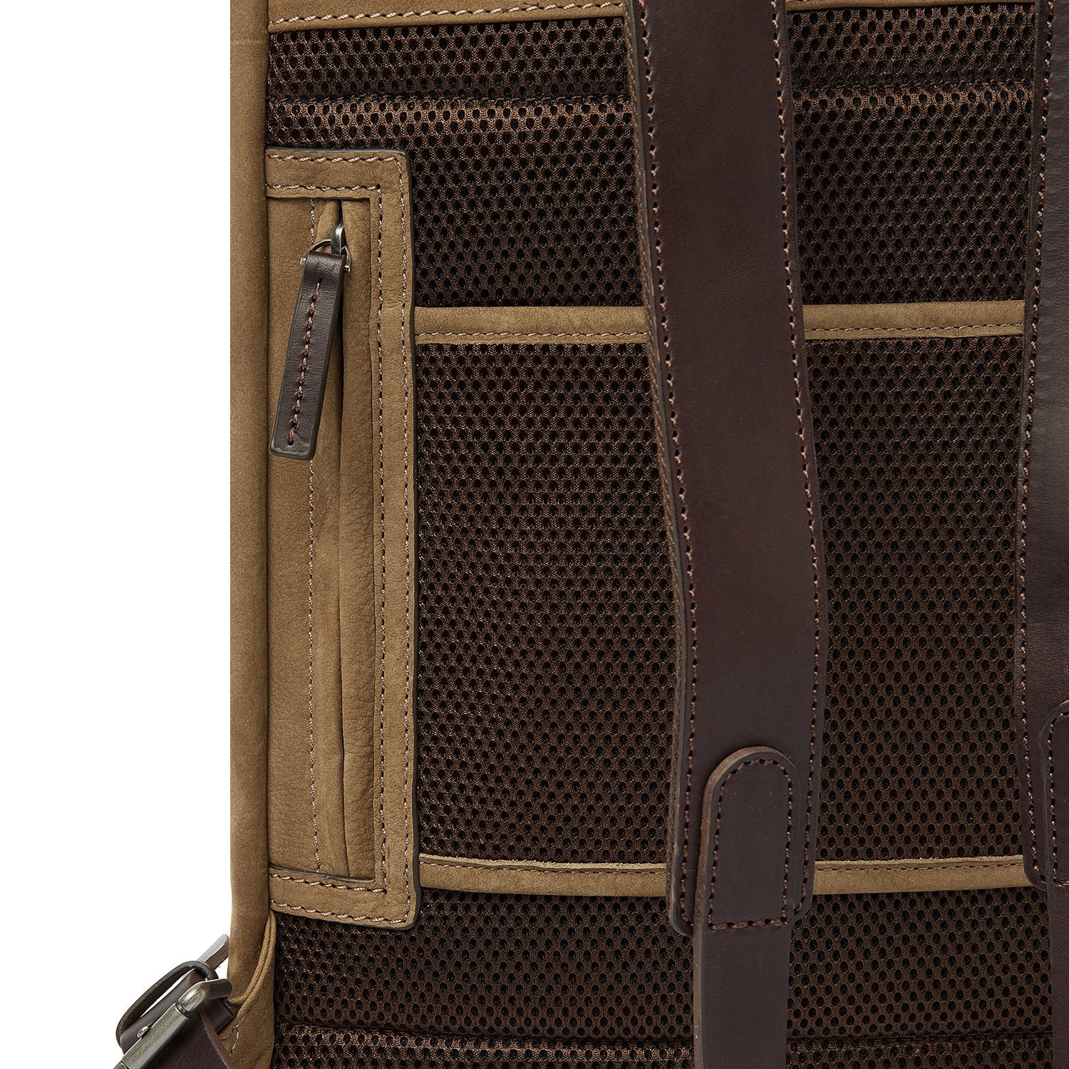 Castelijn & Beerens Veneto Nubuck Laptop Backpack 15.6
