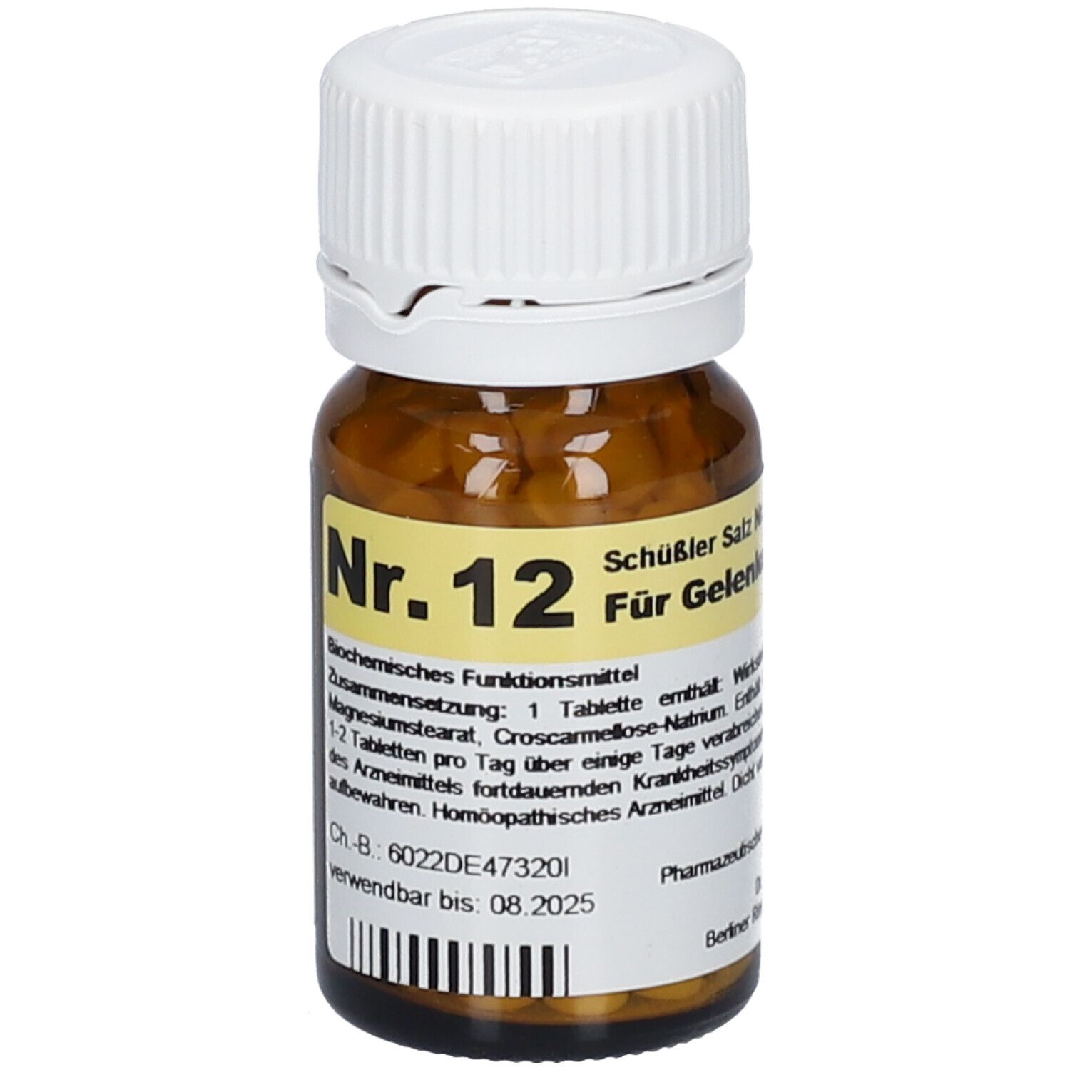 Schüßler Salz Nr. 12 für Heimtiere Calcium sulfuricum D6