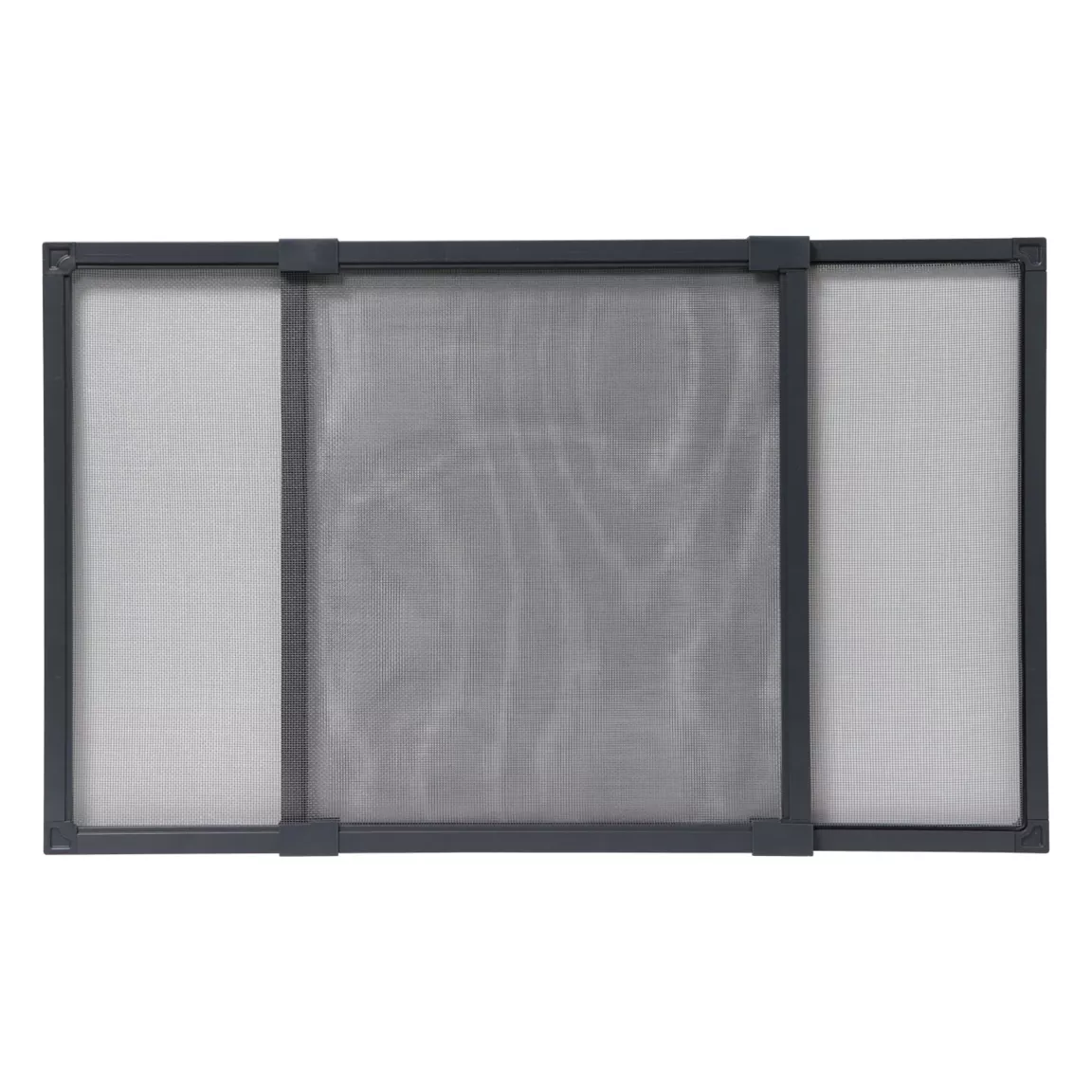 Moustiquaire fenêtre à cadre extensible (50/90 x 40 cm) Moustyk Gris