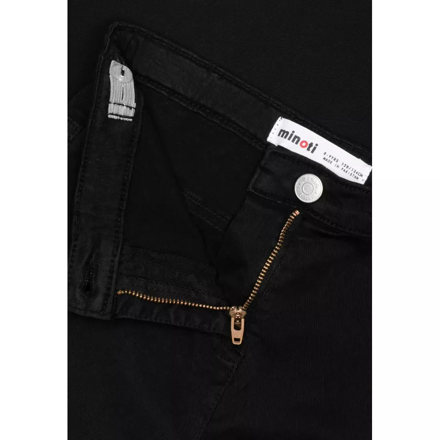 MINOTI Twill Hose Schwarz