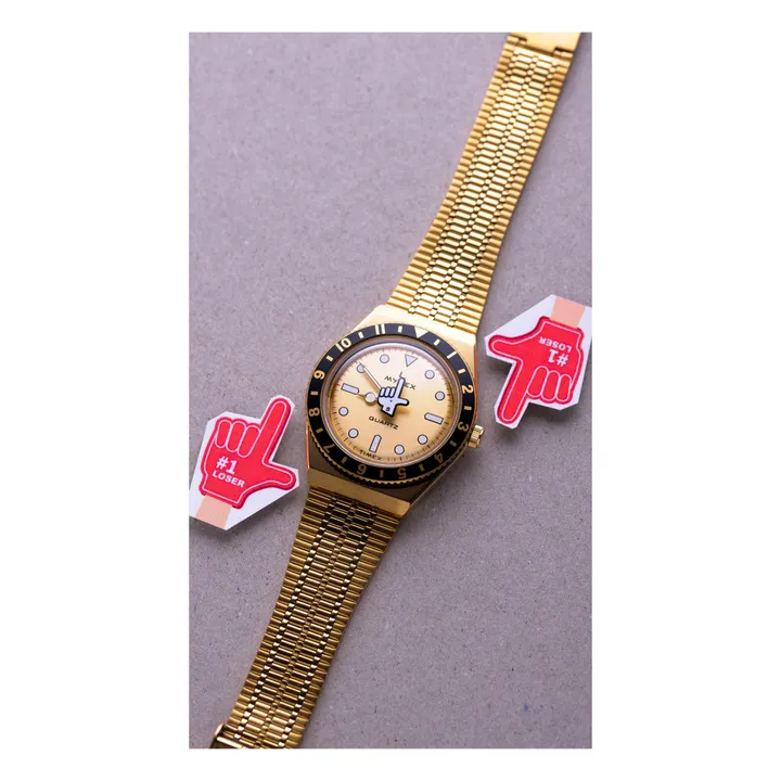 Timex Collab Timex x /seconde/seconde/ Q Timex Loser | Doré