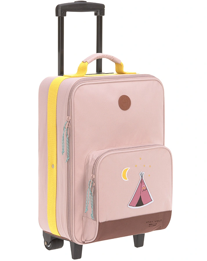 Kinder-Trolley ADVENTURE TIPI (29x46x19,5) in rosa