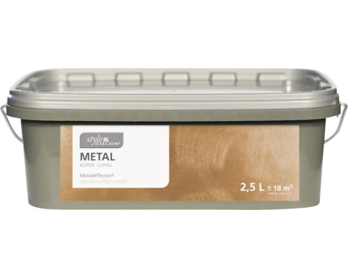 StyleColor METAL Metallic Effect Verf Koper 2,5 l
