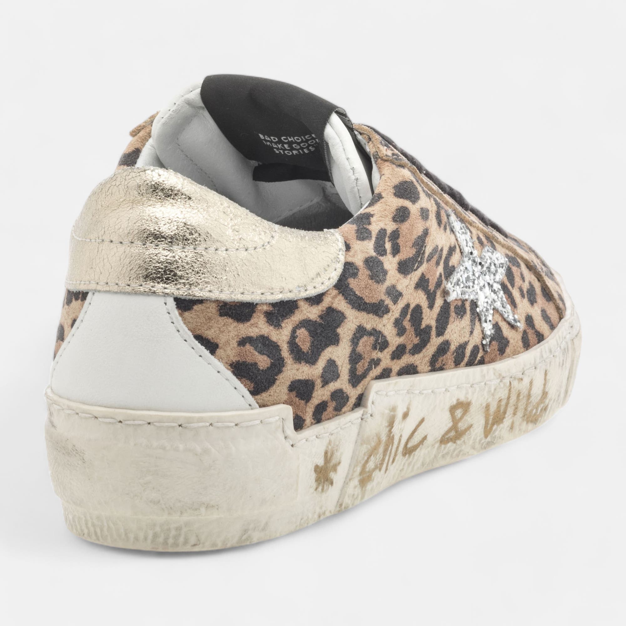 Baskets basses Femme en cuir camel