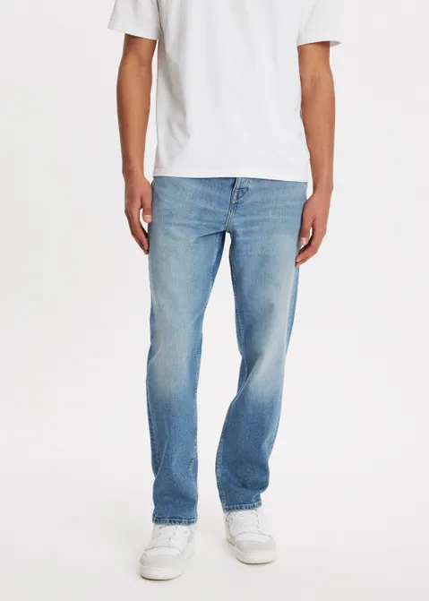 Bruce relaxed tapered jeans blauw (BLW.USM)