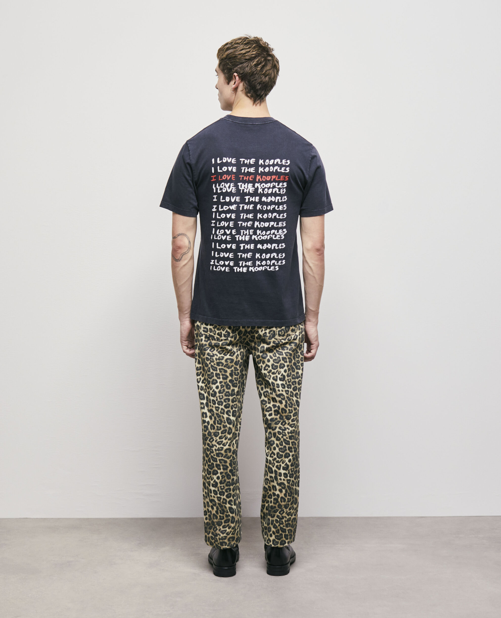 T-shirt Love Kooples noir